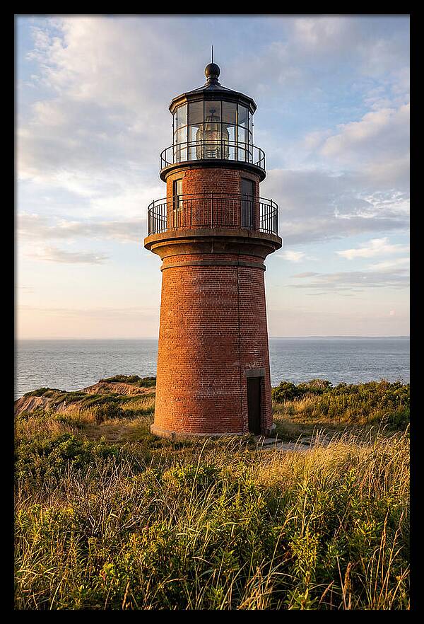 Gay Head Lighthouse At Sunset