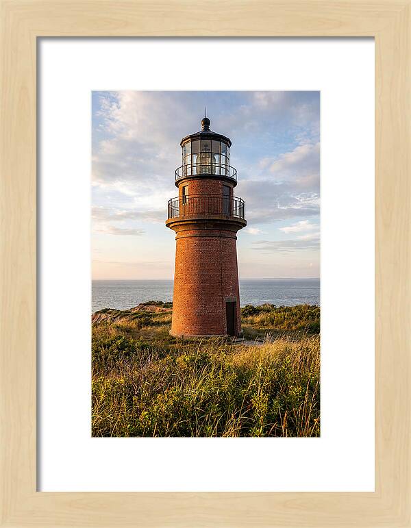 Gay Head Lighthouse At Sunset