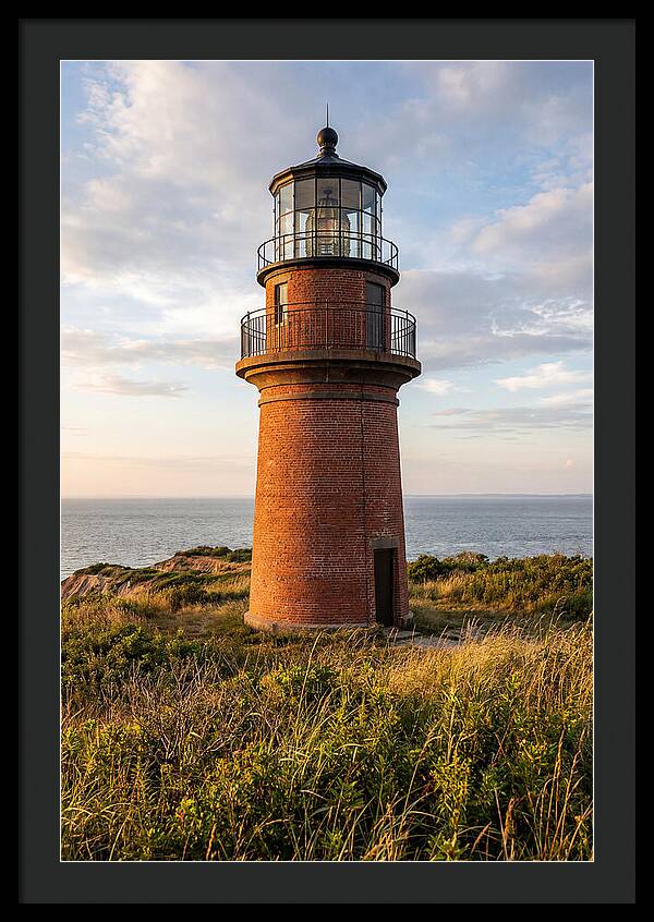 Gay Head Lighthouse At Sunset