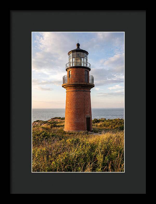 Gay Head Lighthouse At Sunset
