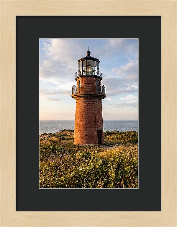 Gay Head Lighthouse At Sunset