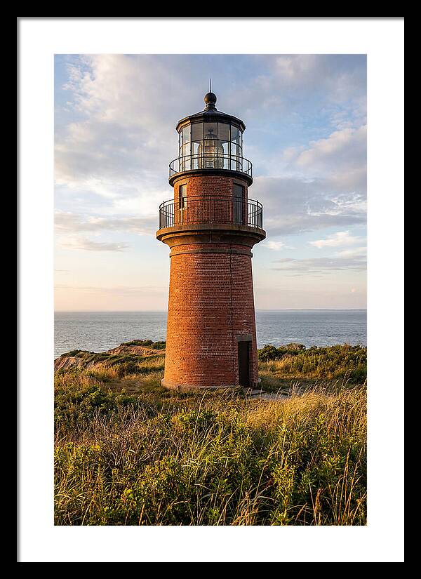 Gay Head Lighthouse At Sunset