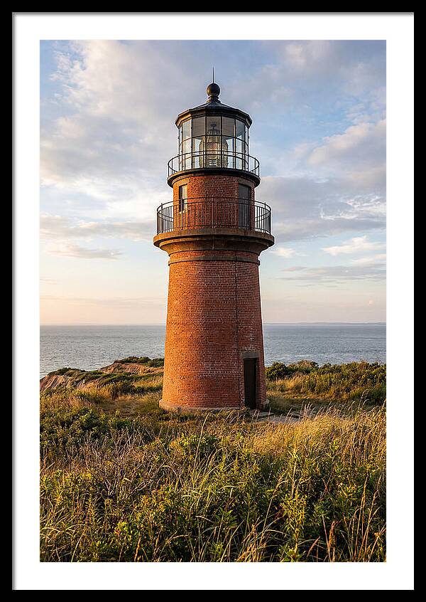 Gay Head Lighthouse At Sunset