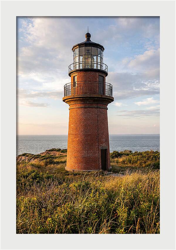 Gay Head Lighthouse At Sunset