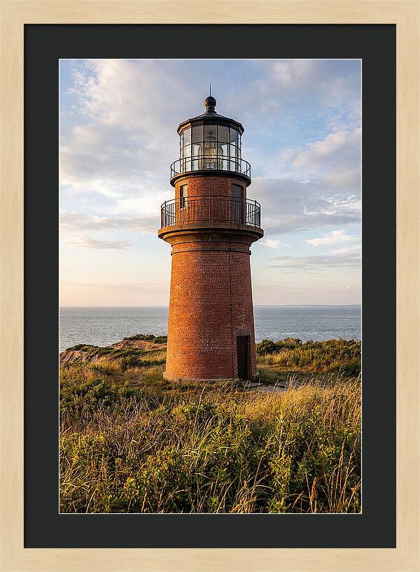 Gay Head Lighthouse At Sunset