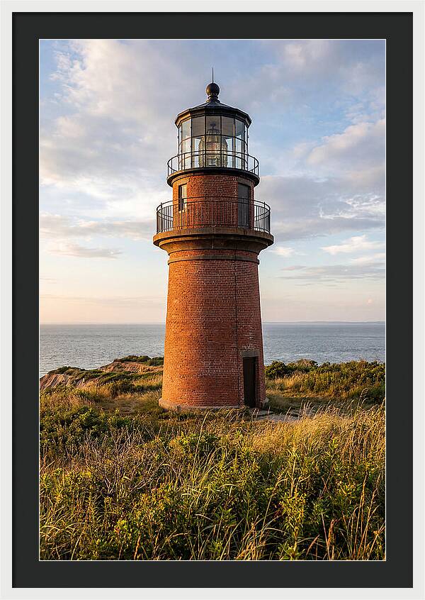 Gay Head Lighthouse At Sunset
