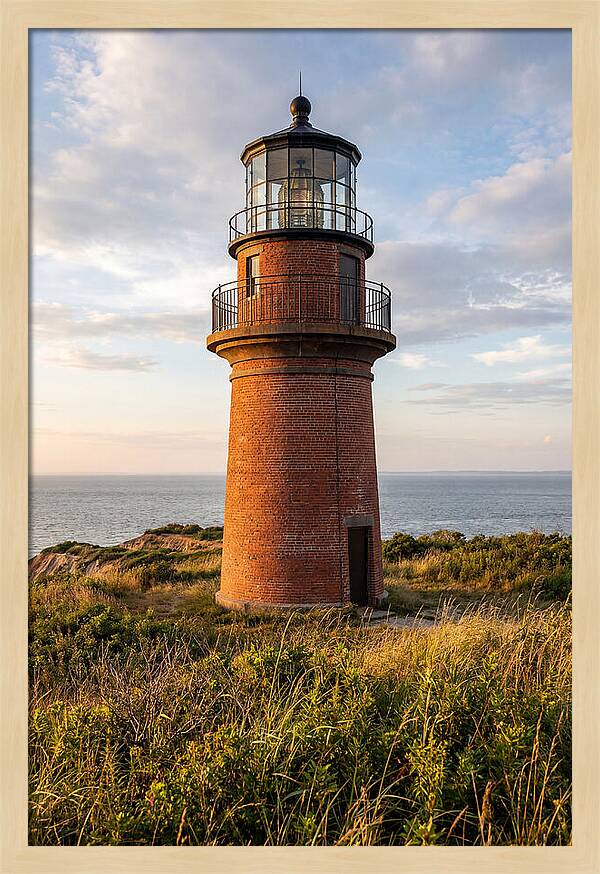 Gay Head Lighthouse At Sunset