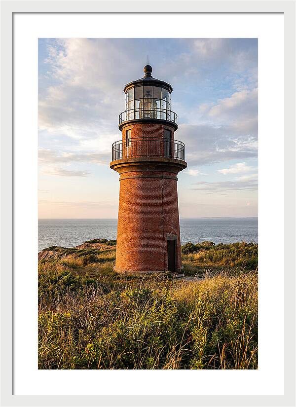 Gay Head Lighthouse At Sunset