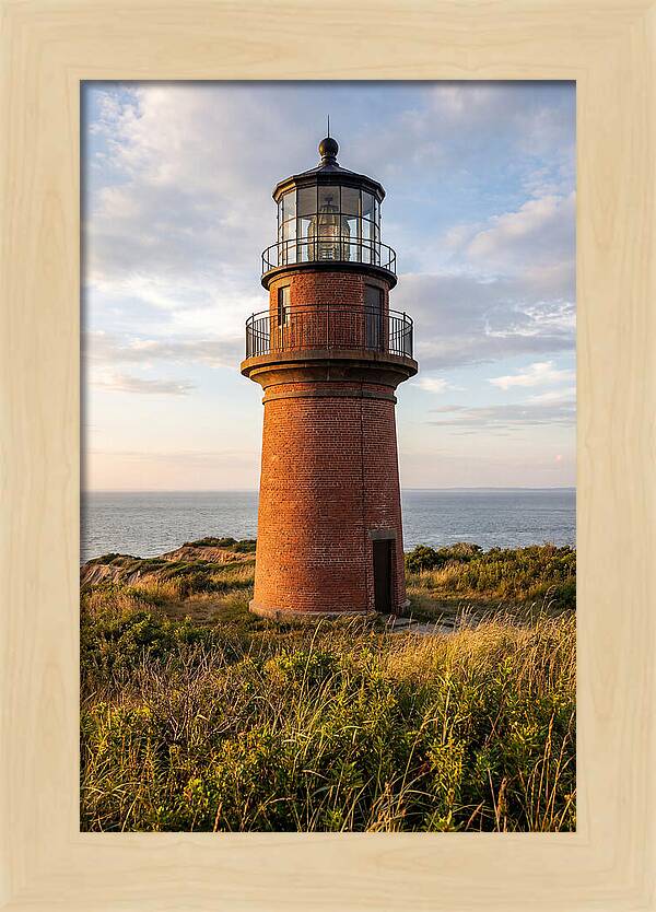 Gay Head Lighthouse At Sunset