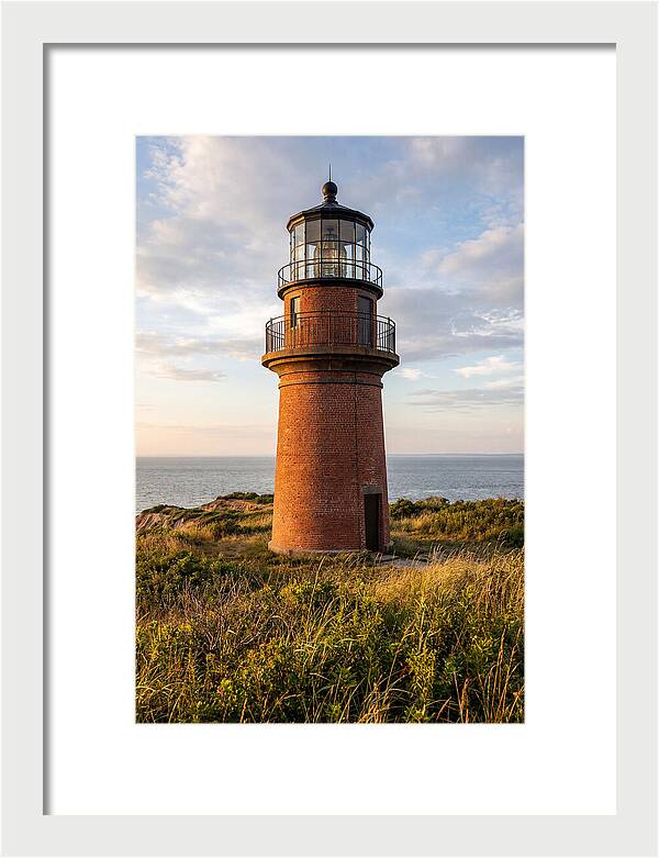 Gay Head Lighthouse At Sunset