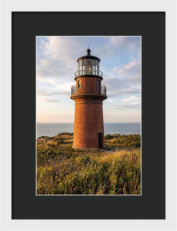 Gay Head Lighthouse At Sunset