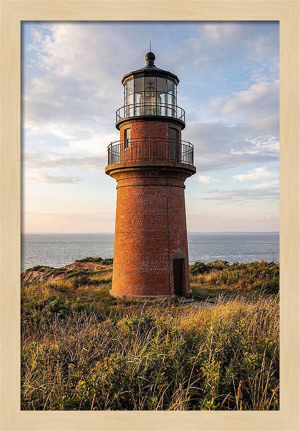 Gay Head Lighthouse At Sunset