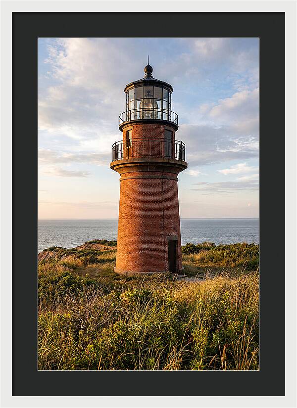 Gay Head Lighthouse At Sunset