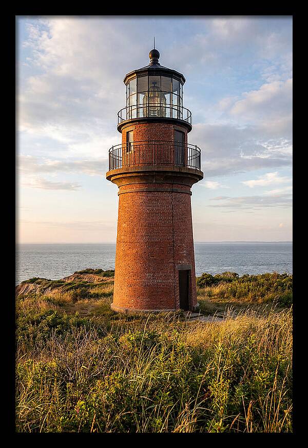 Gay Head Lighthouse At Sunset