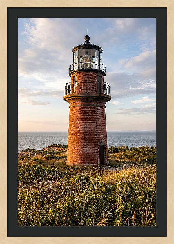 Gay Head Lighthouse At Sunset