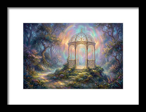Gazebo In Enchanted Forest