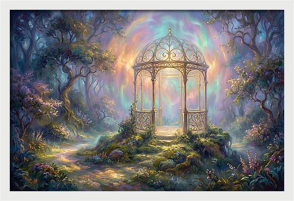 Gazebo In Enchanted Forest