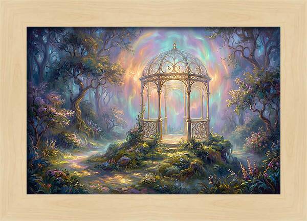 Gazebo In Enchanted Forest