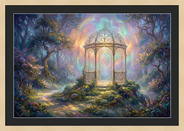 Gazebo In Enchanted Forest