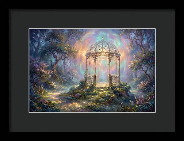 Gazebo In Enchanted Forest