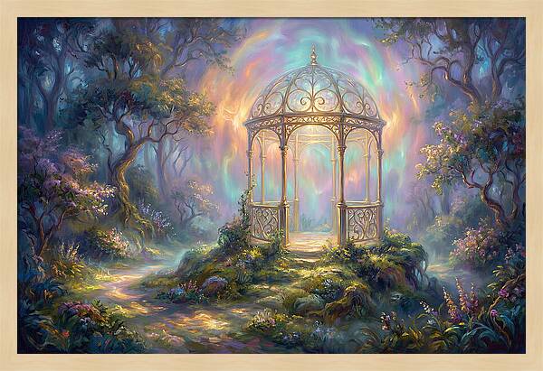 Gazebo In Enchanted Forest