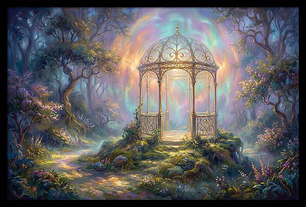 Gazebo In Enchanted Forest