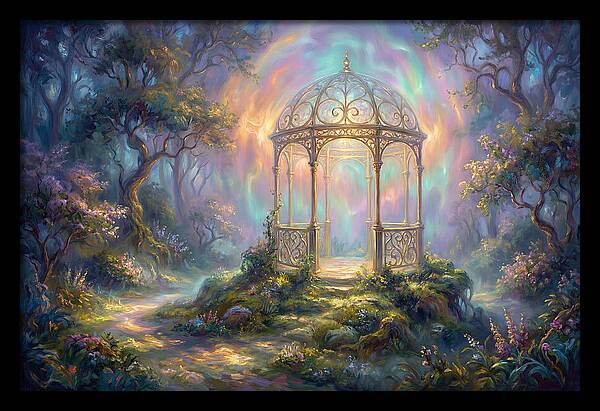 Gazebo In Enchanted Forest