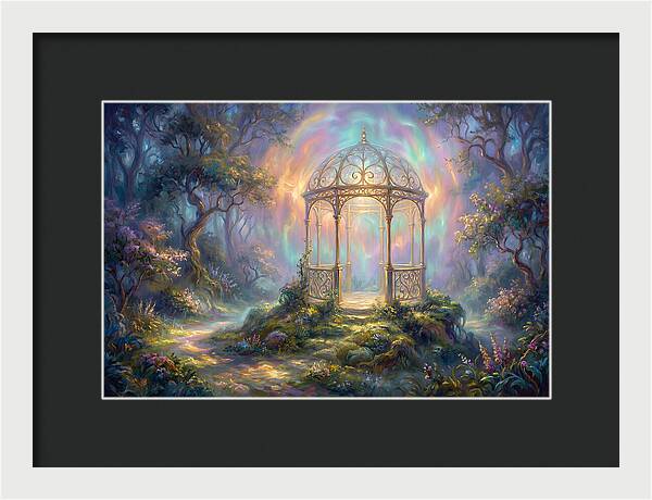 Gazebo In Enchanted Forest