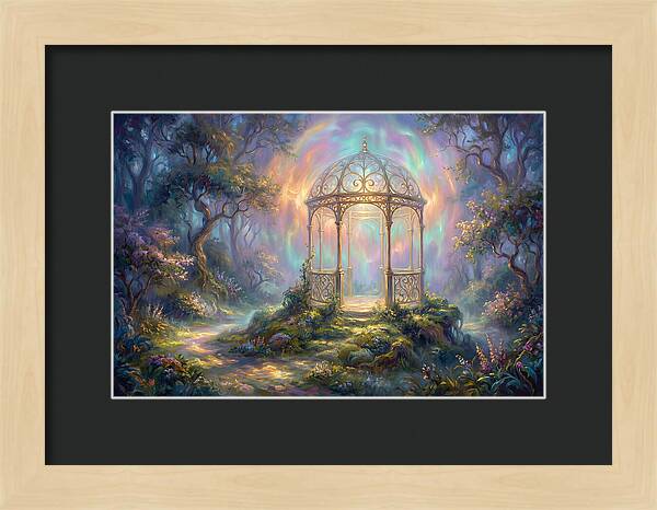 Gazebo In Enchanted Forest