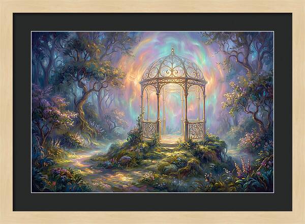 Gazebo In Enchanted Forest