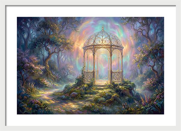 Gazebo In Enchanted Forest