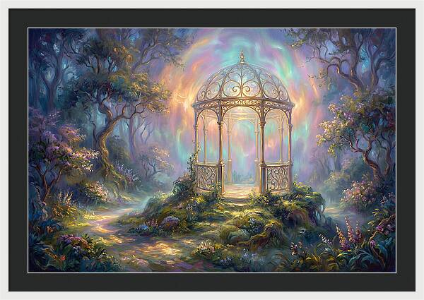 Gazebo In Enchanted Forest