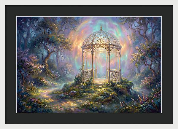 Gazebo In Enchanted Forest
