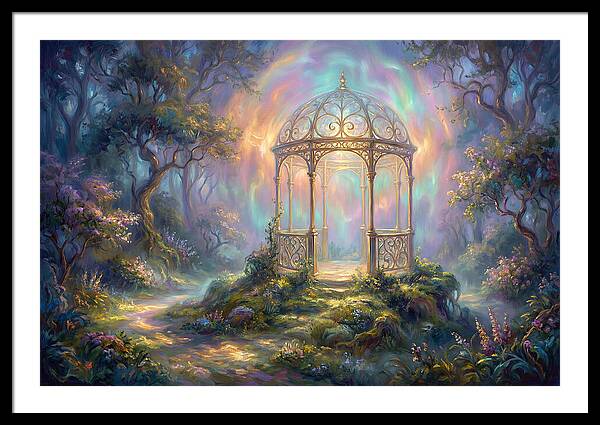 Gazebo In Enchanted Forest