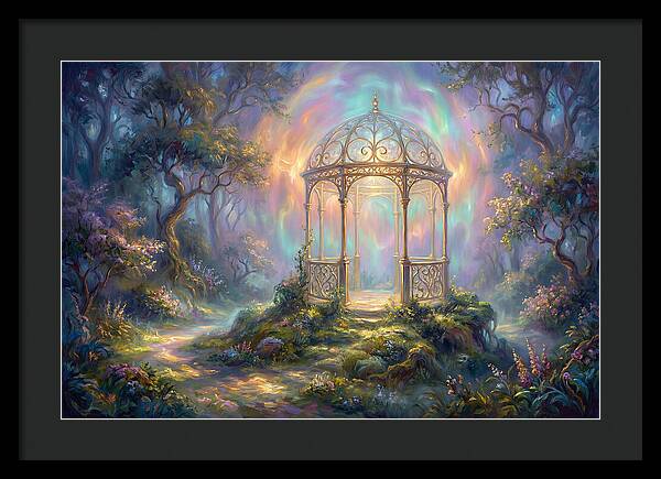 Gazebo In Enchanted Forest