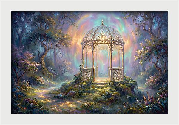 Gazebo In Enchanted Forest