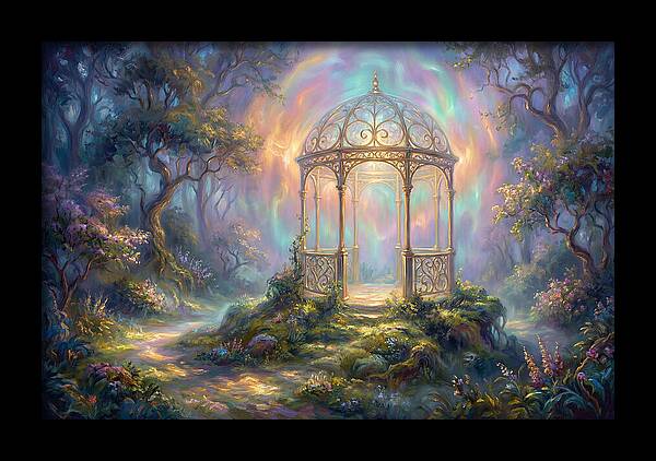 Gazebo In Enchanted Forest