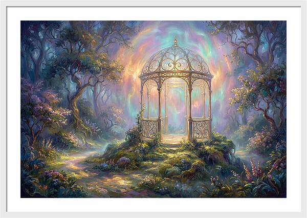 Gazebo In Enchanted Forest