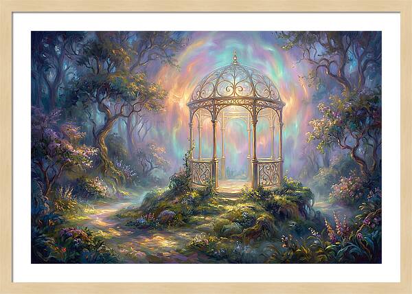 Gazebo In Enchanted Forest