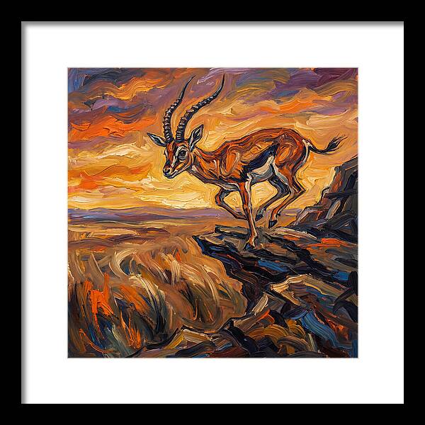 Gazelle On The Edge