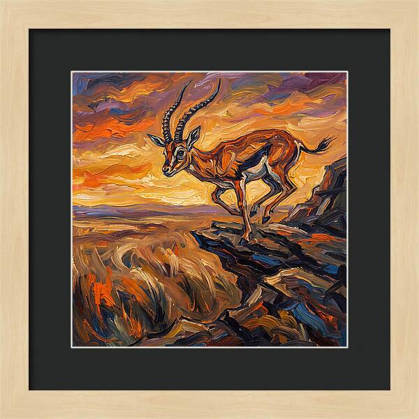 Gazelle On The Edge