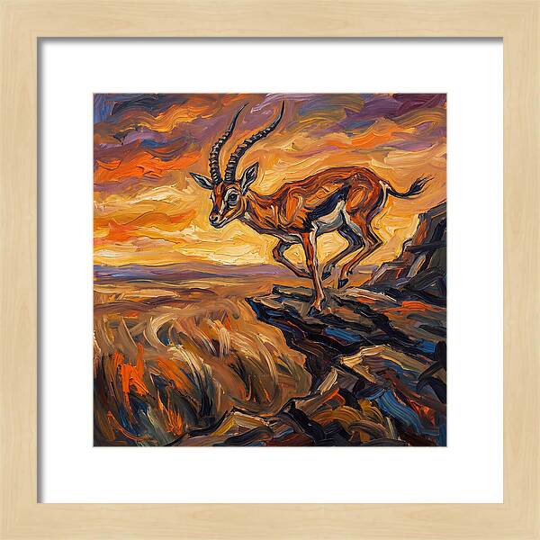Gazelle On The Edge