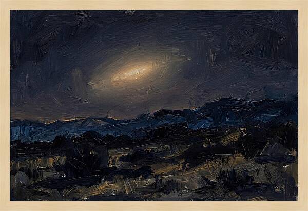Gegenschein Glow In Night Sky
