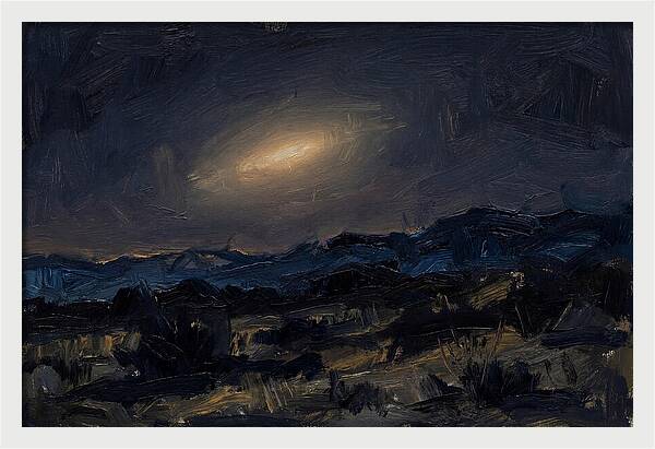 Gegenschein Glow In Night Sky