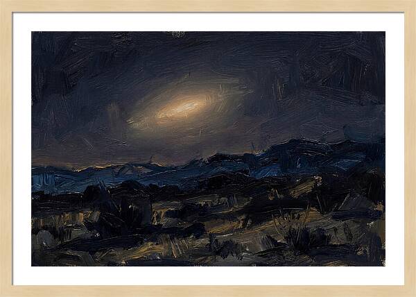 Gegenschein Glow In Night Sky