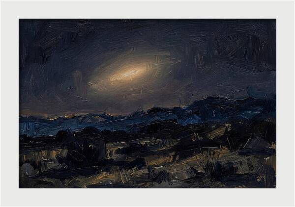 Gegenschein Glow In Night Sky