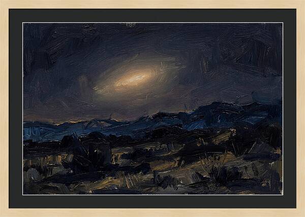 Gegenschein Glow In Night Sky