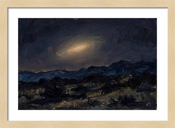 Gegenschein Glow In Night Sky