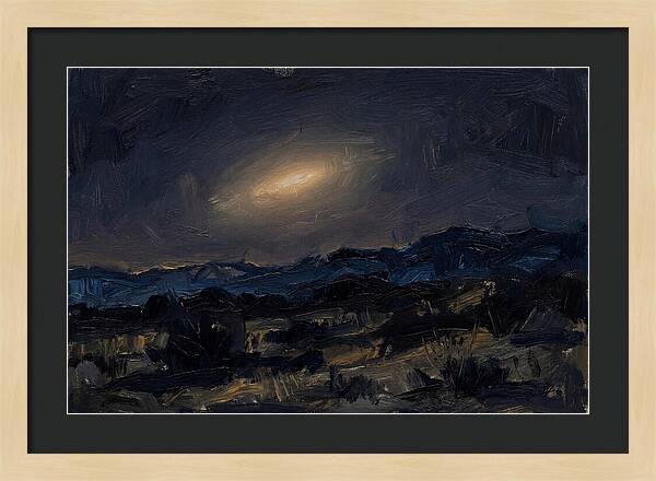 Gegenschein Glow In Night Sky