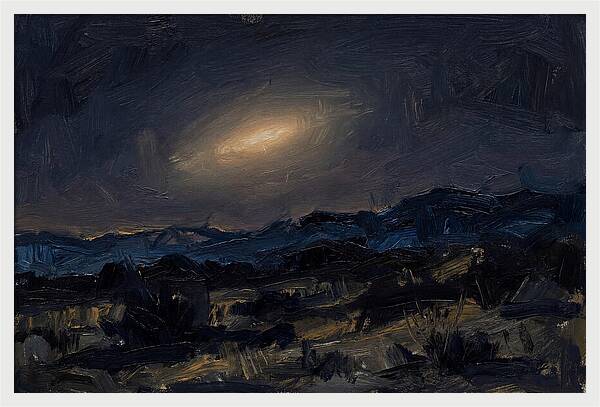 Gegenschein Glow In Night Sky